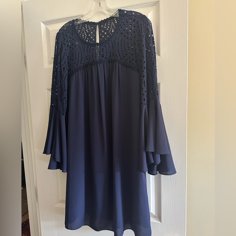Lilly Pulitzer navy shift dress